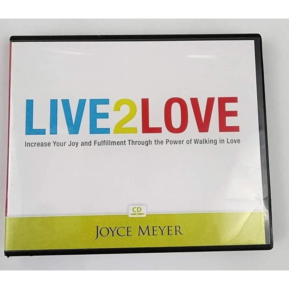Joyce Meyer Live 2 Love 4 CD set Christian inspirational teaching
